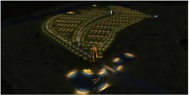 Galaxy Nandanbaug Vatrika — Night View