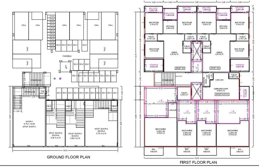 Adarssh One, Wadala Gaon
