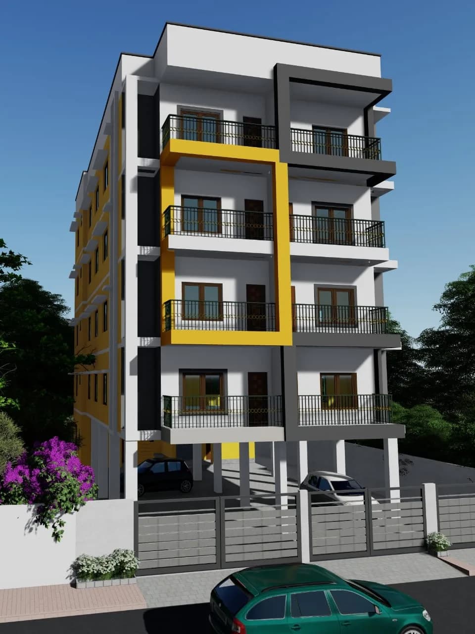 Danish Mira Niketan Cooperative Housing Society, New Town