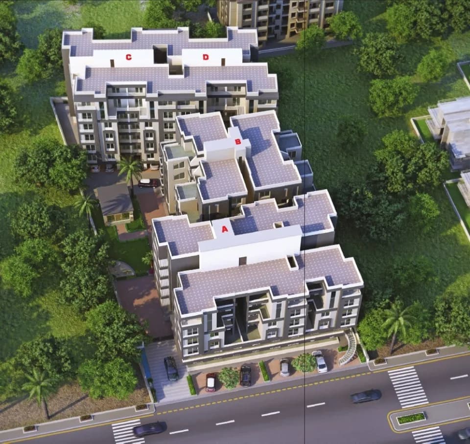 Aashirwad Residency, Sama Savli Road