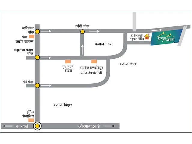 Kasliwal Dwarka Nagari, Waluj