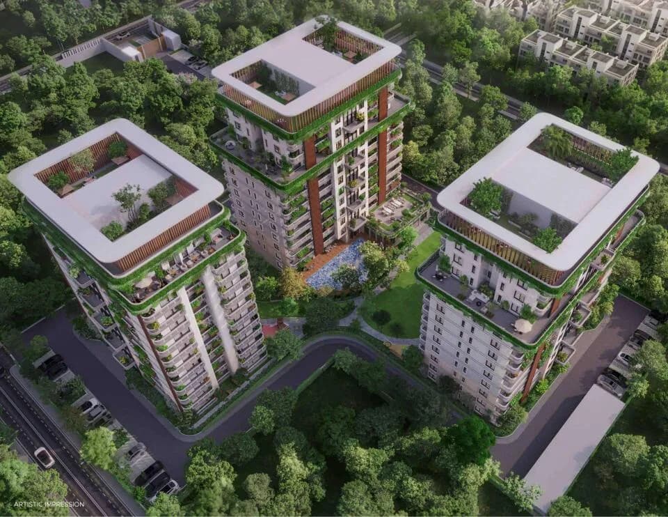 Eldeco Hanging Gardens, Amar Shaheed Path