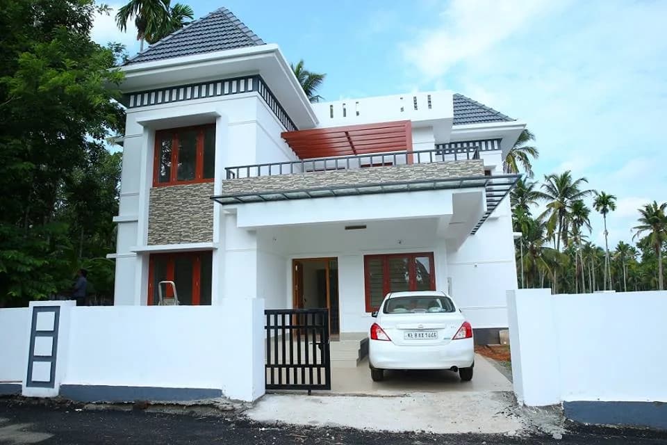 Jos Alukkas Pearl Villas — Villa Elevation