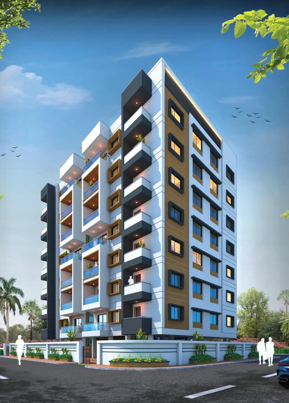 Om Sai Ram Residency, Beed Bypass Road