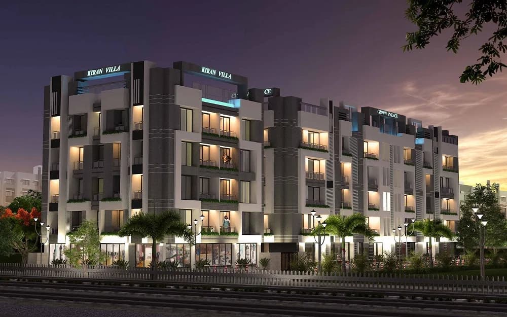 Crown Palace and Kiran Villa, Konnagar