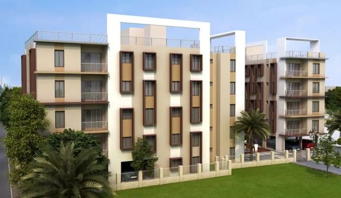Sweet Hut Shantiniketan Phase 5 — Front View