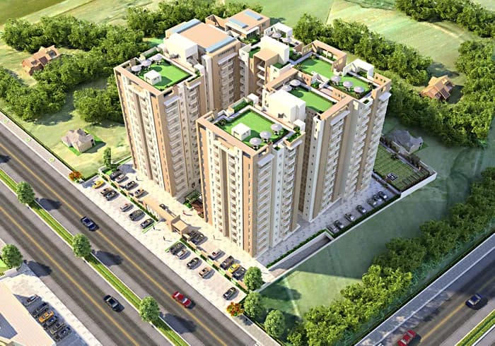 Jagat Hills — Artistic Aerial View