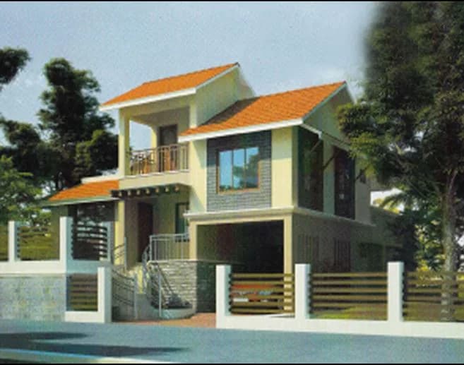 Ushas Dew Drop Villas — Elevation