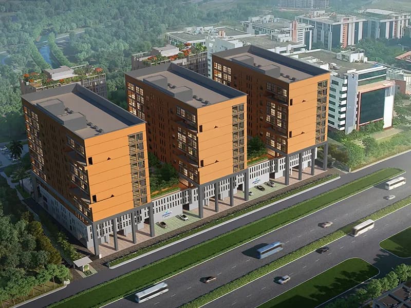 Ambuja Ecospace Business Towers, New Town