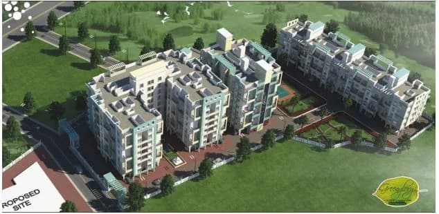 Shree Mahalaxmi Greenglory — Aerial View
