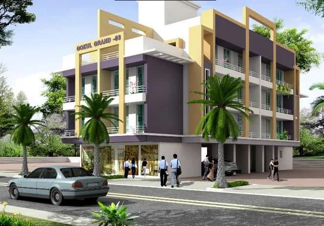 Mangalam Gokul Township — Right View