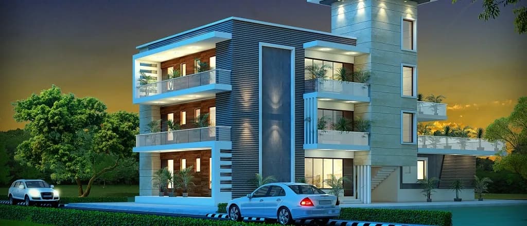 SSG Sivanta Mansions — Night View