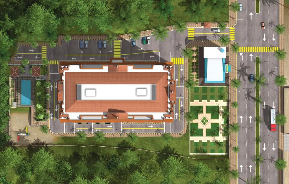 Grasslands Blueberry Woods — Top View