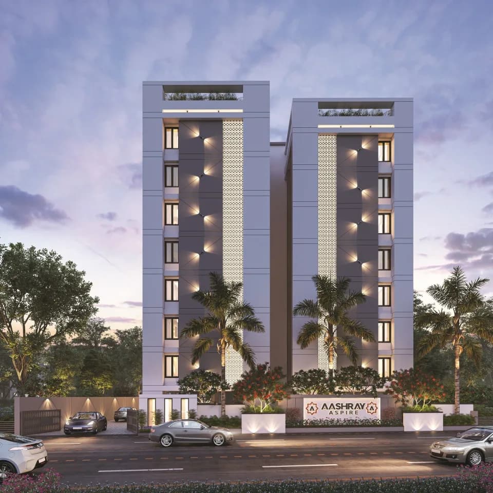 Aashray Aspire, Vasna Bhayli Road