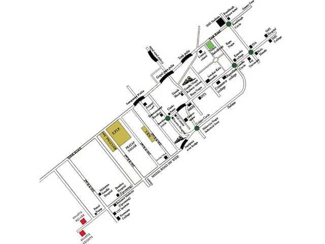 Swastik Square — Location Plan