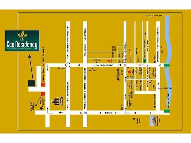 Times Eco Residency — Location Plan