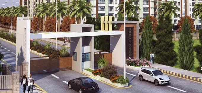 Omega Urban Greens — Artistic Entrance