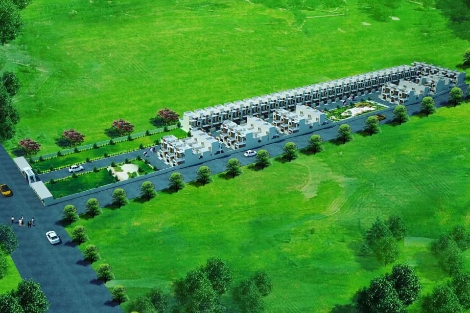 Sarthak Greens — Aerial View