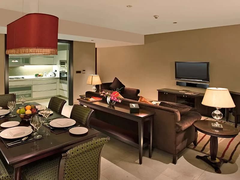 Panchshil Oakwood Premier — Dining and Living