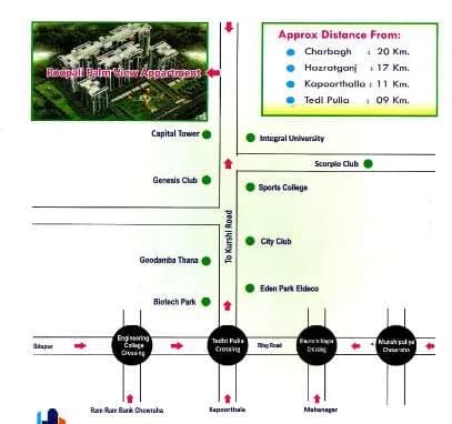 Roopali Palm View, Kursi Road