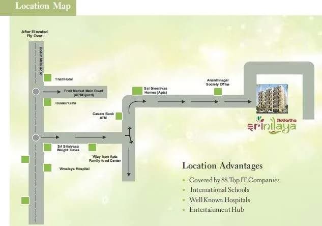 Siddartha Srinilaya — Location Plan