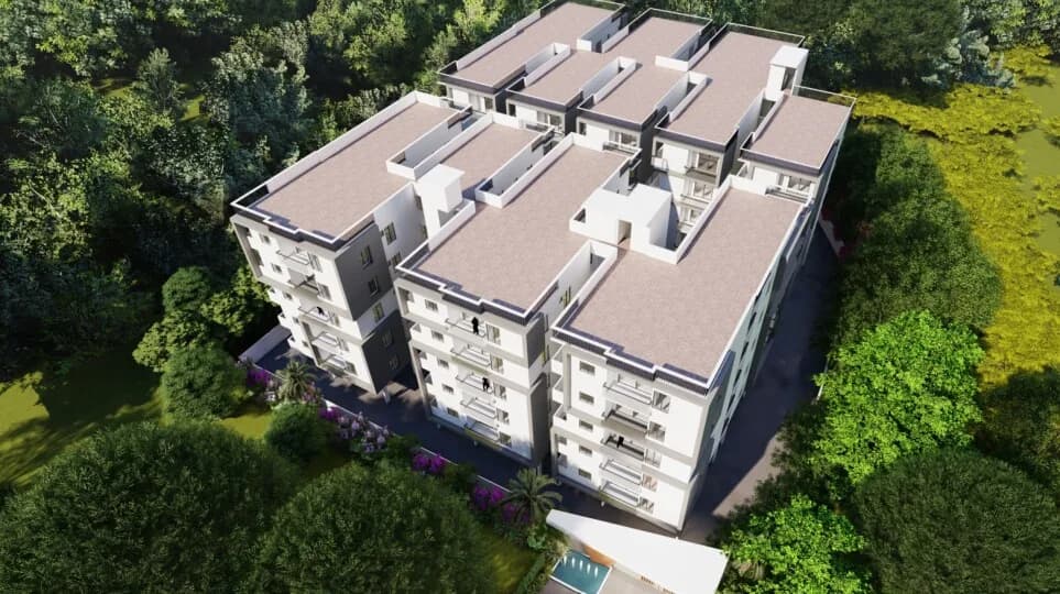 Shri Param Heights — Aerial View