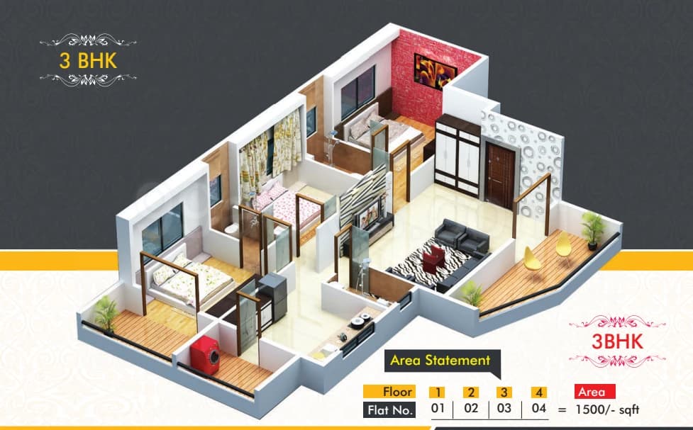 Mauli Indu Heights Apartment, Makhmalabad