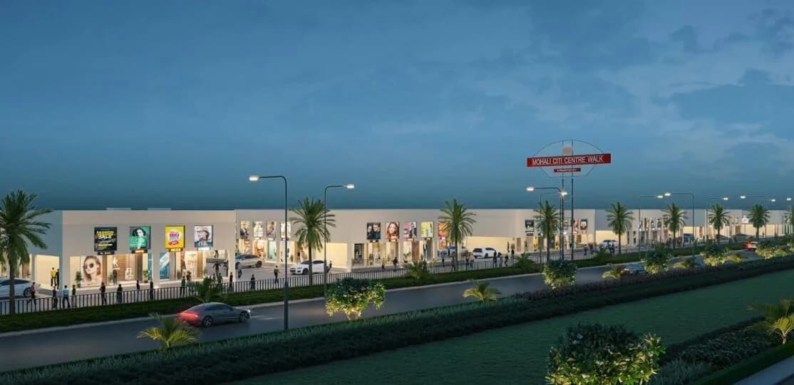 Mohali Citi Centre Walk, Aerocity