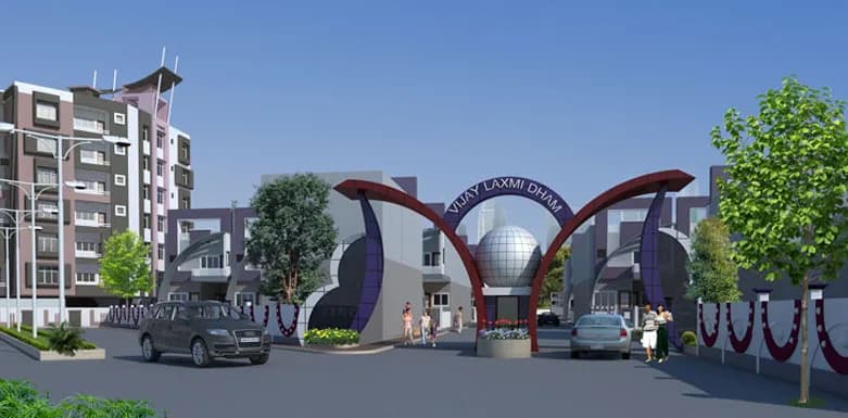 Vijay Laxmi Dham — front view
