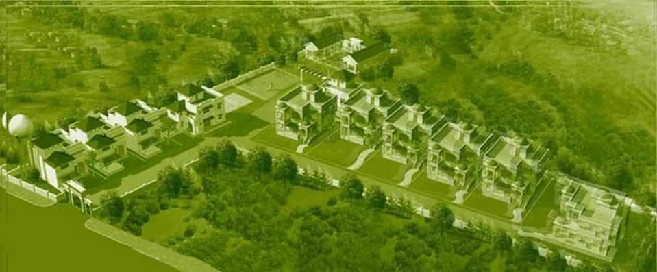 RF Greens — Artistic Arial View