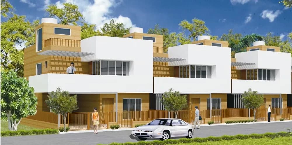 Biltech Surya Residency — Villa Elevation