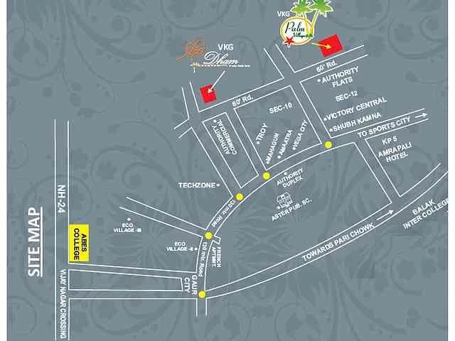 VKG Shree Dham — Location Plan