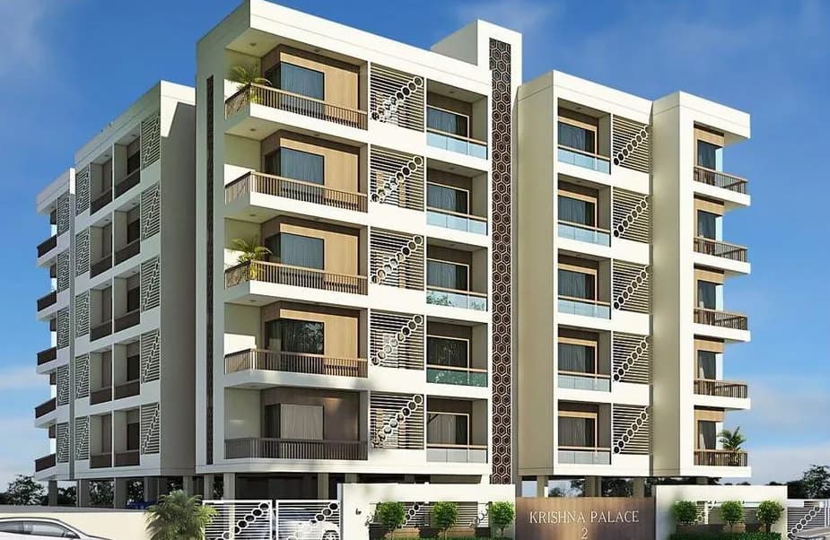 Amar Krishna Palace — Front Elevation
