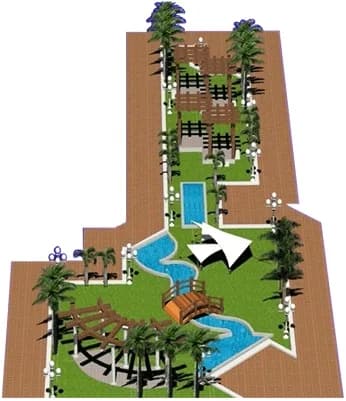 Cecon La Gardenia — Artistic Amenity Area