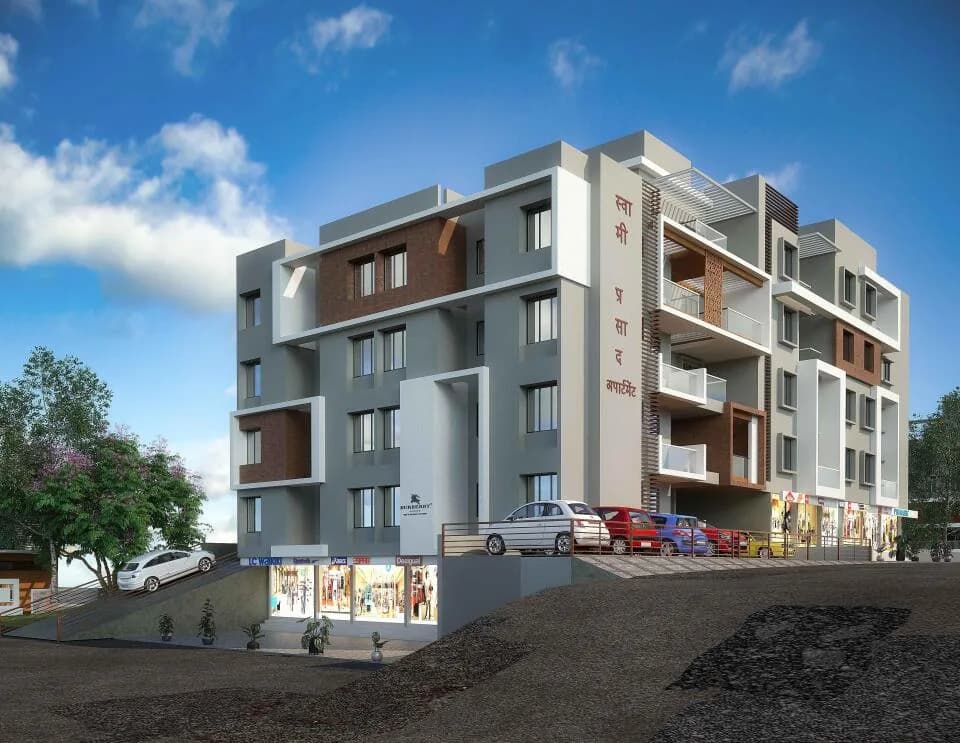 Shree Swami Prasad Apartment, Malgund