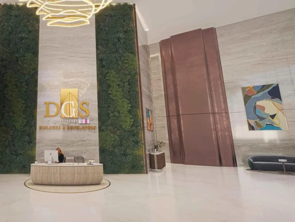 D G S Sheetal Sky Tower — Reception Area