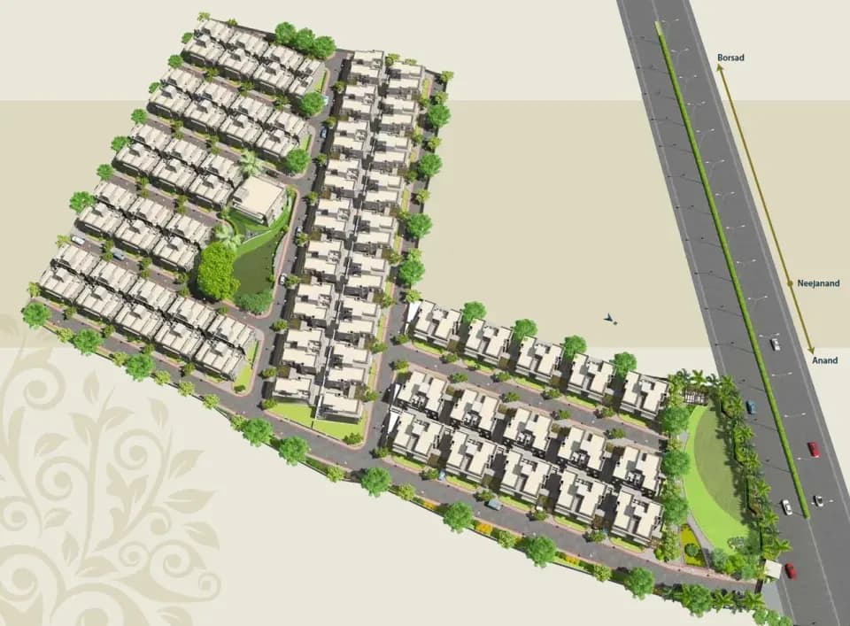 Buildquick Abhinand — Aerial View