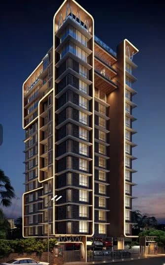 Navkar Royal Greens — Night View