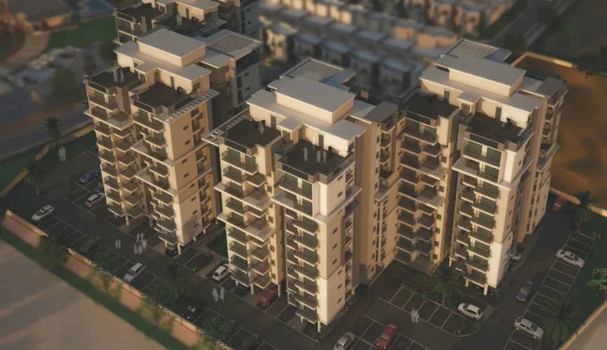 Ashadeep The Palm — Aerial View