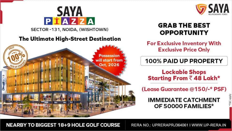 Saya Piazza, Sector 131