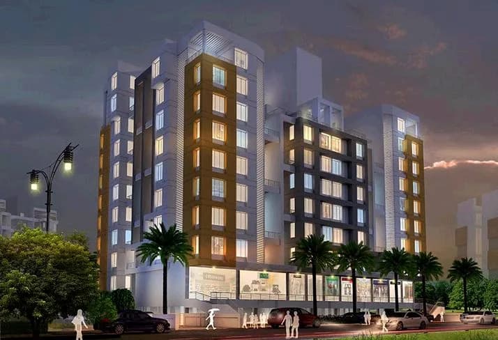 Kedar Abhinav Srishti — Night View
