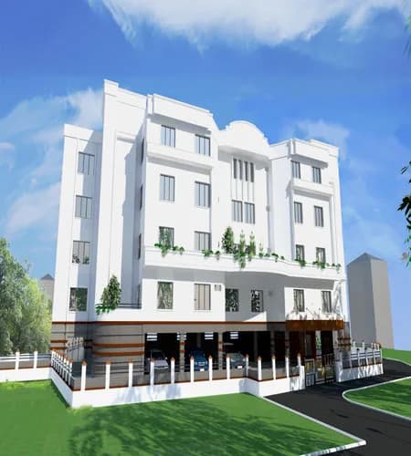 Ooyarangalil Apartments — Side View