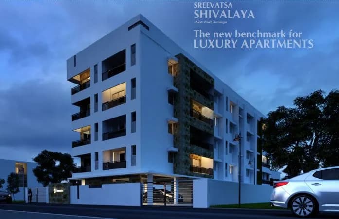Sreevatsa Shivalaya — Night view