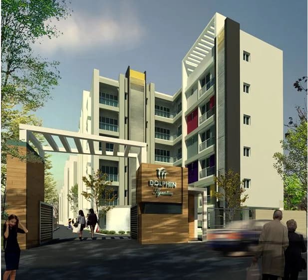 Amartya Dolphin Signature — Entrance