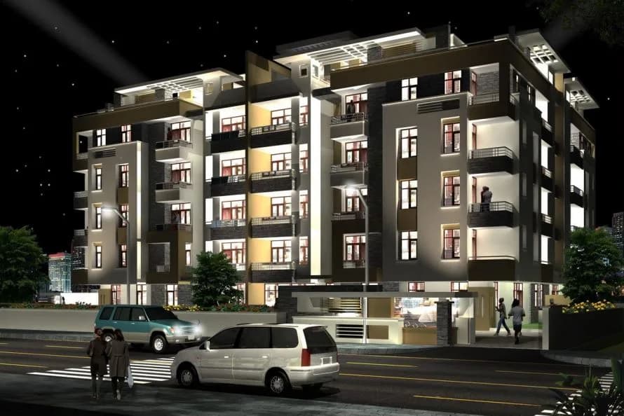 SDC Kalpvriksha — Artistic Night View
