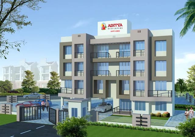 Aditya Orient Apartments and Villas — Artistic Elevation