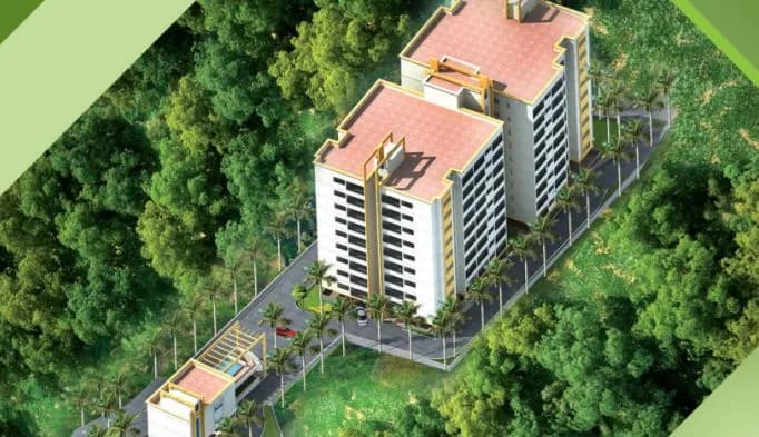 Plama Springs — Artistic Aerial View