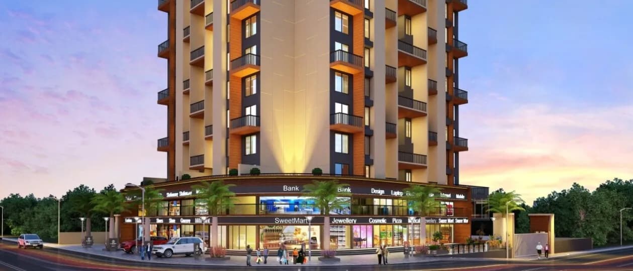 Parshwa Platinum — Entrance