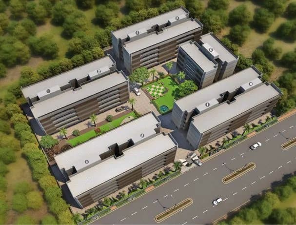 Vaidehi 2 Residency — Aerial View