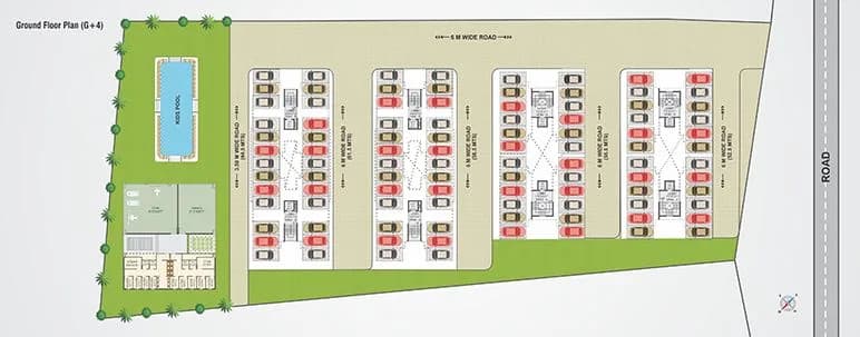 Yushan Maple Casa Loma — Car Parking Plan
